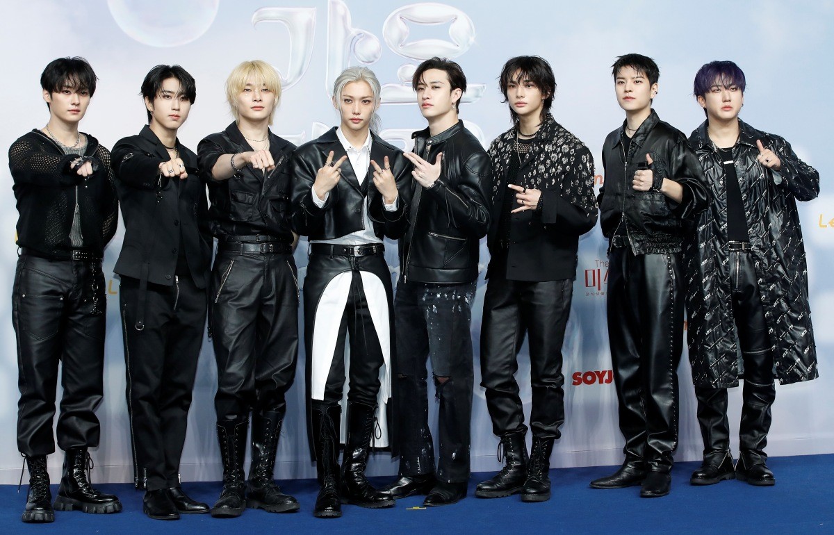 스트레이 키즈 리노(왼쪽부터)와 한, 아이엔, 필릭스, 방찬, 현진, 승민, 창민. / 뉴스1