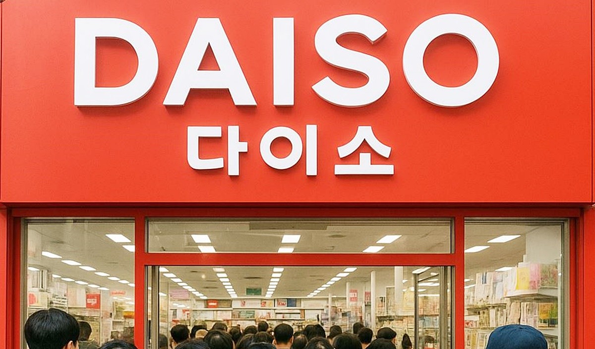 다이소 매장이 고객들로 붐비는 모습. 기사 이해를 돕기 위해 AI를 활용해 제작한 자료 이미지입니다. 실제 모습과 다시 차이가 있을 수 있습니다.