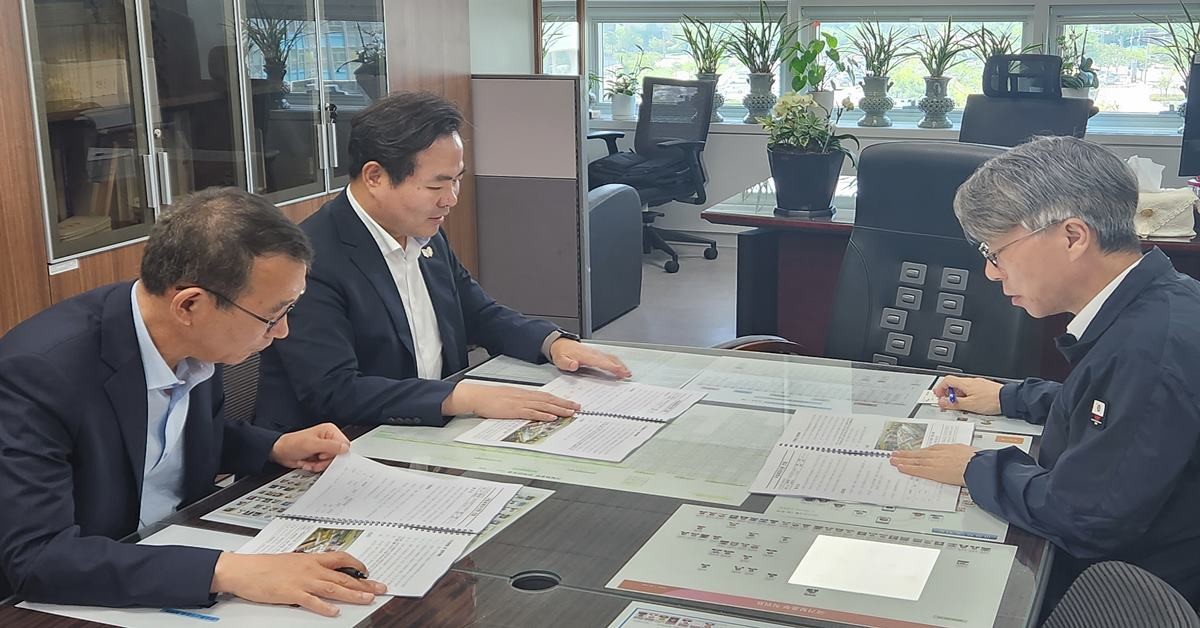김학홍 부지사 기재부 방문/경북도