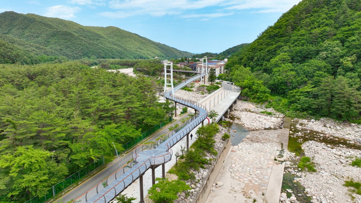 설악향기로 전경 / 속초시 제공
