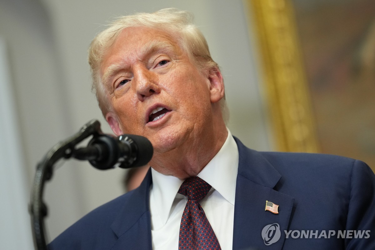 도널드 트럼프 미국 대통령 / EPA=연합뉴스