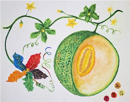 노일근 작, 메론