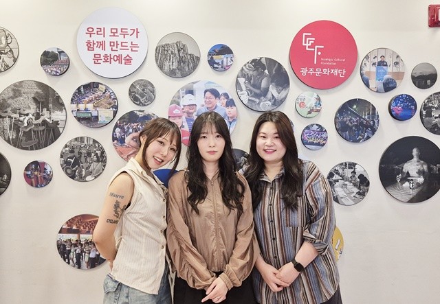 (왼쪽부터 정송희, 손지원, 권예솔)