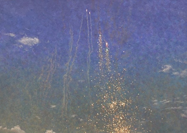 손지원, 다시 피어오르는, 65.1×90.9cm, oil on linen, 2025