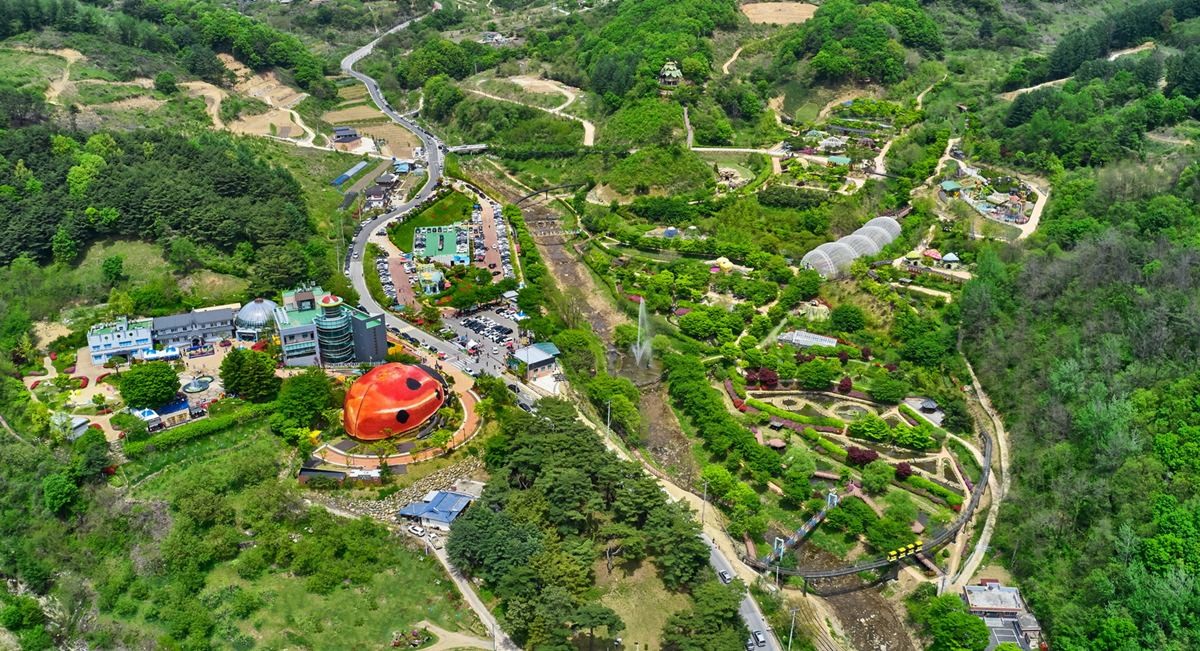 예천곤충테마공원 전경