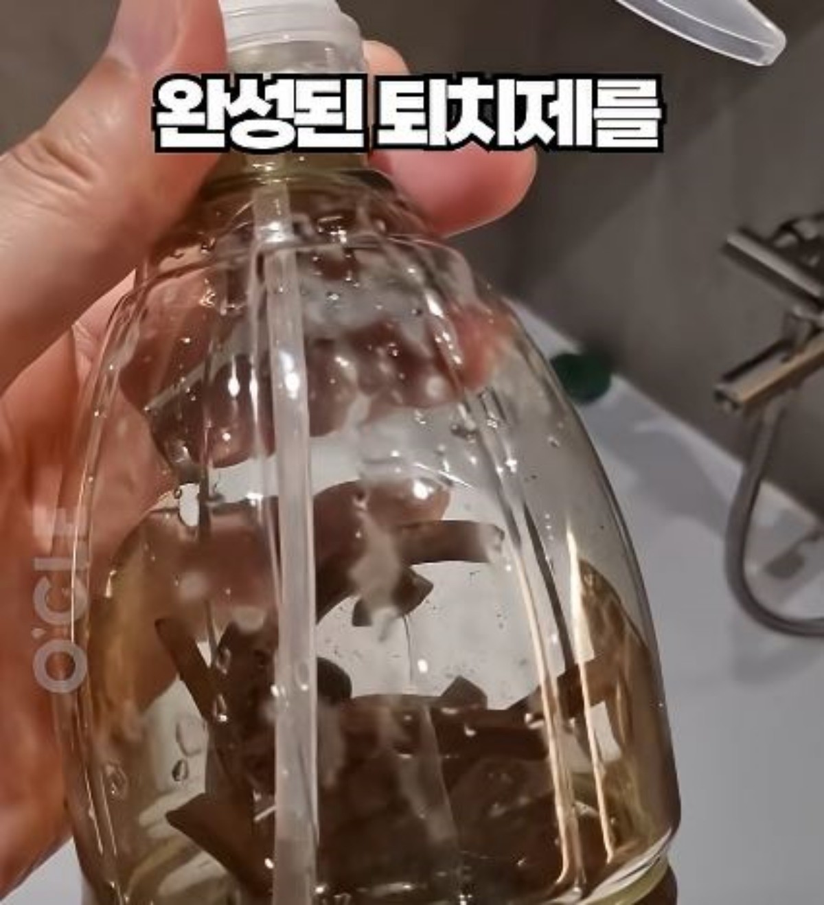 유튜브 채널 '살림연구소 오클'에서 만든 벌레 퇴치제 완성된 모습. / 유튜브 '살림연구소 오클'