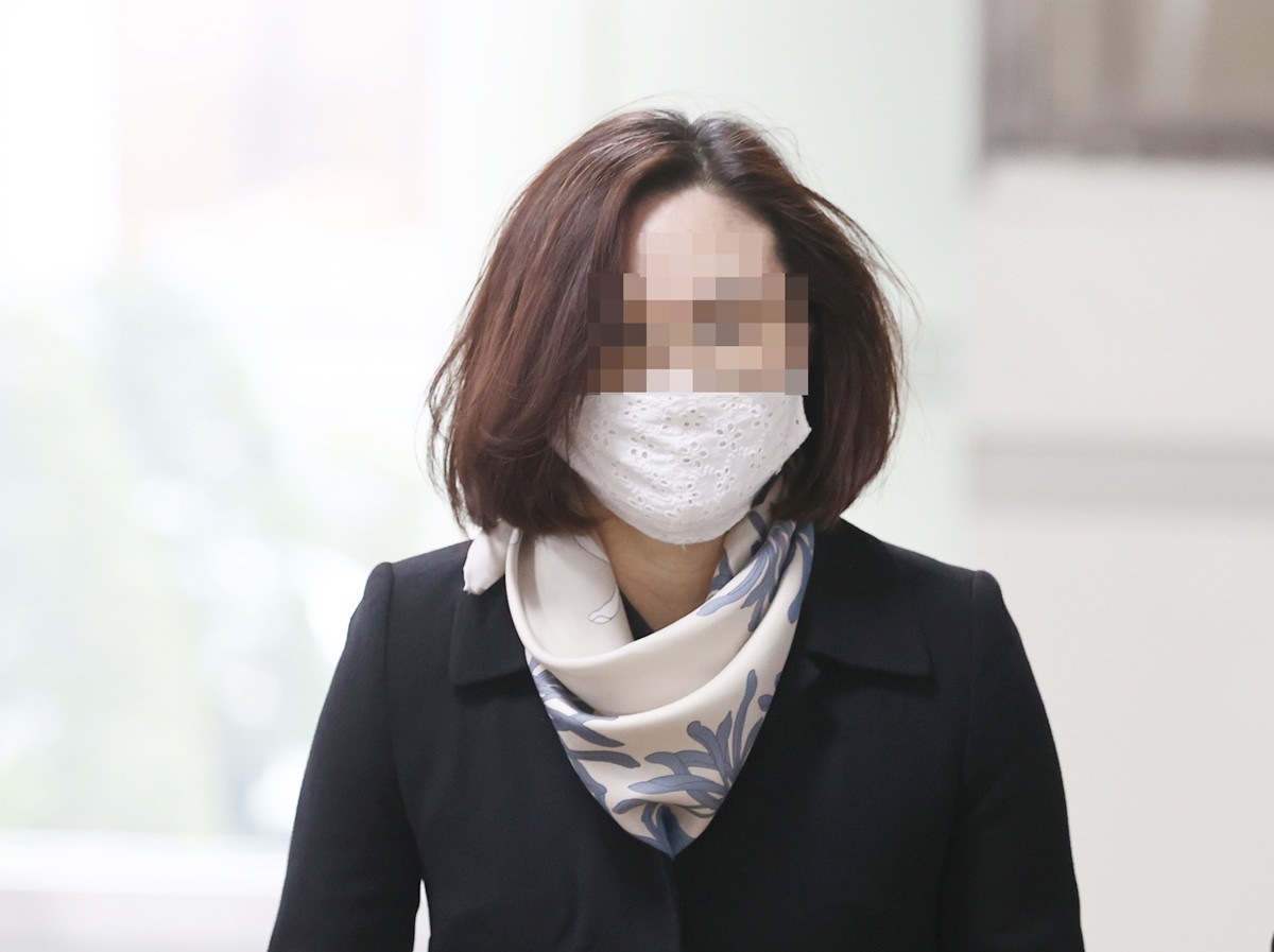 정경심 전 동양대 교수 자료 사진. 법무부 사면심사위원회가 올해 광복절 특별사면 명단에 조국혁신당 조국 전 대표와 아내 정경심 전 동양대 교수 등을 포함한 것으로 알려졌다.     / 연합뉴스