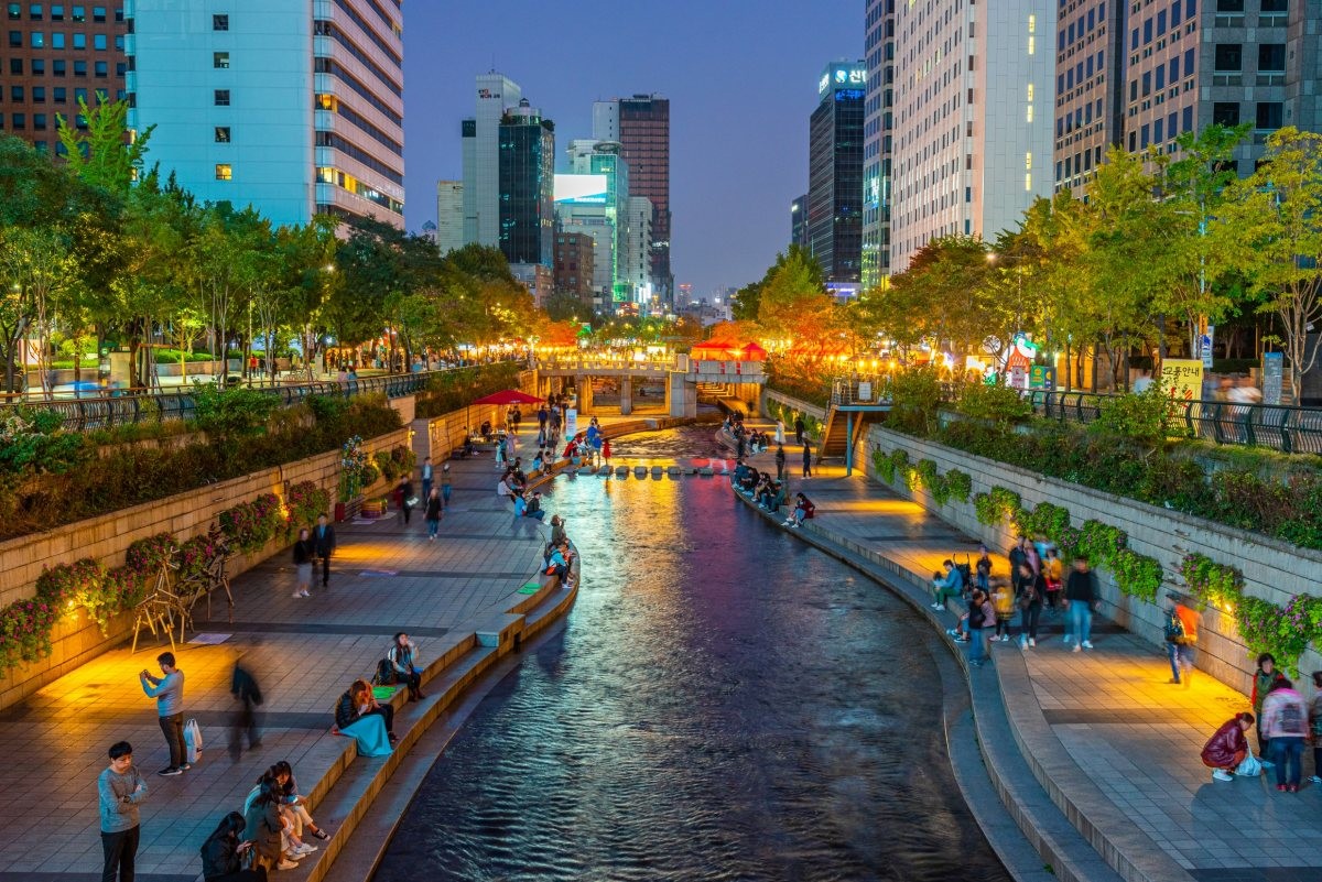 청계천. / trabantos-shutterstock.com