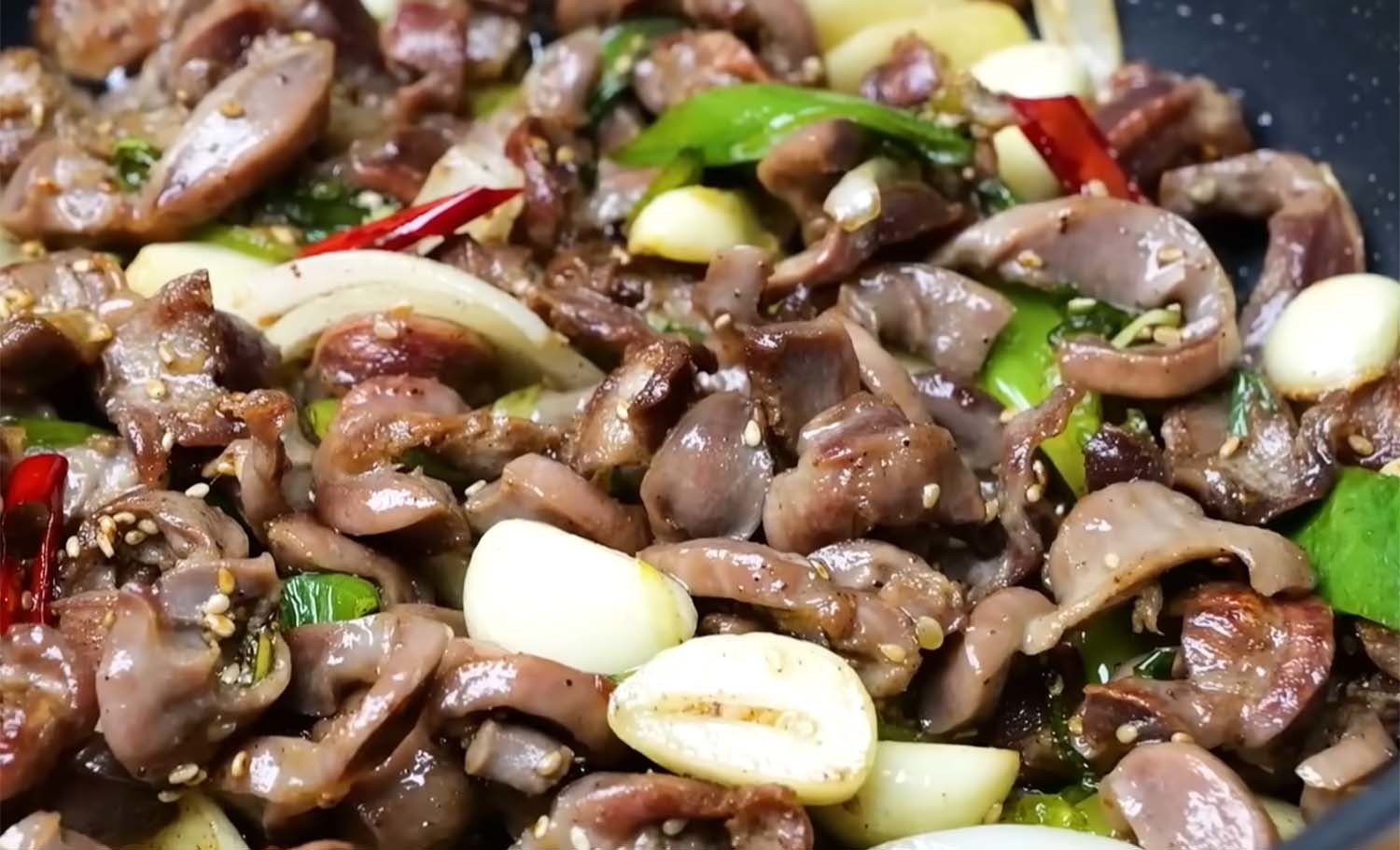 닭똥집 볶음  / '김대석 셰프TV' 유튜브