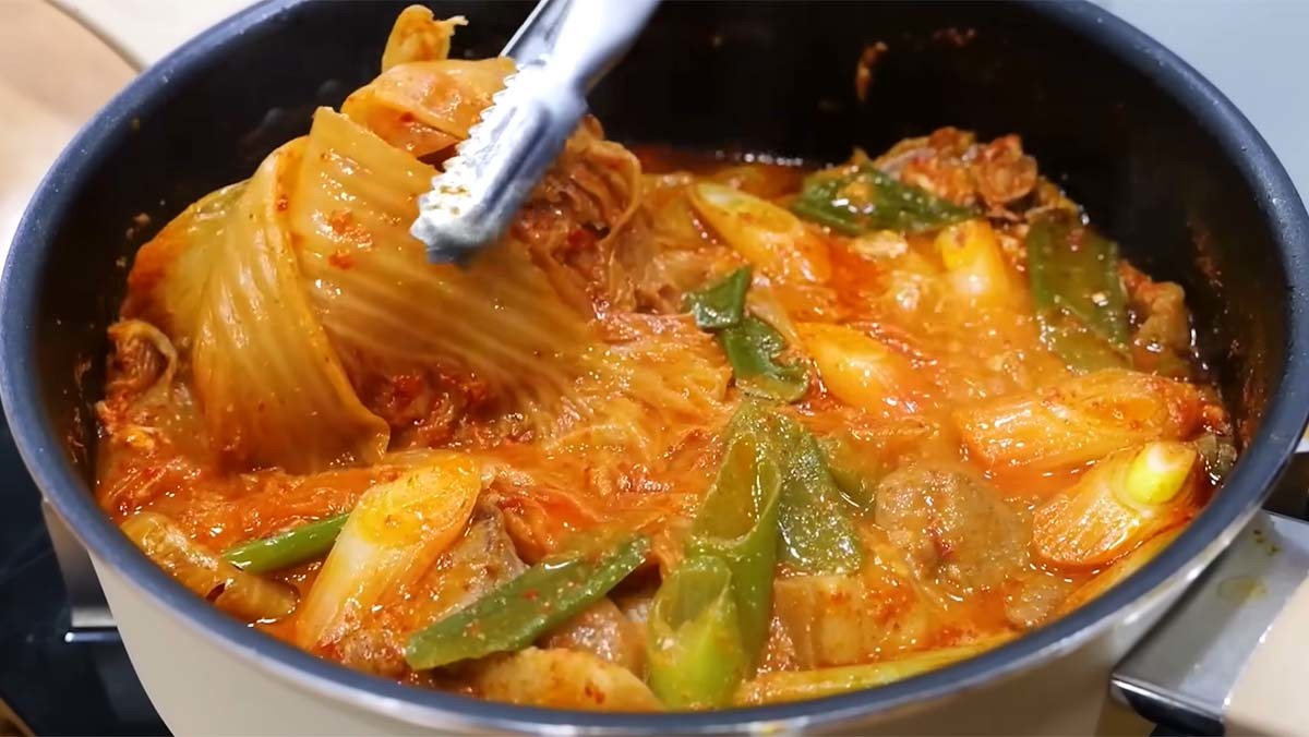 완성한 김치찜. / '김대석 셰프TV'