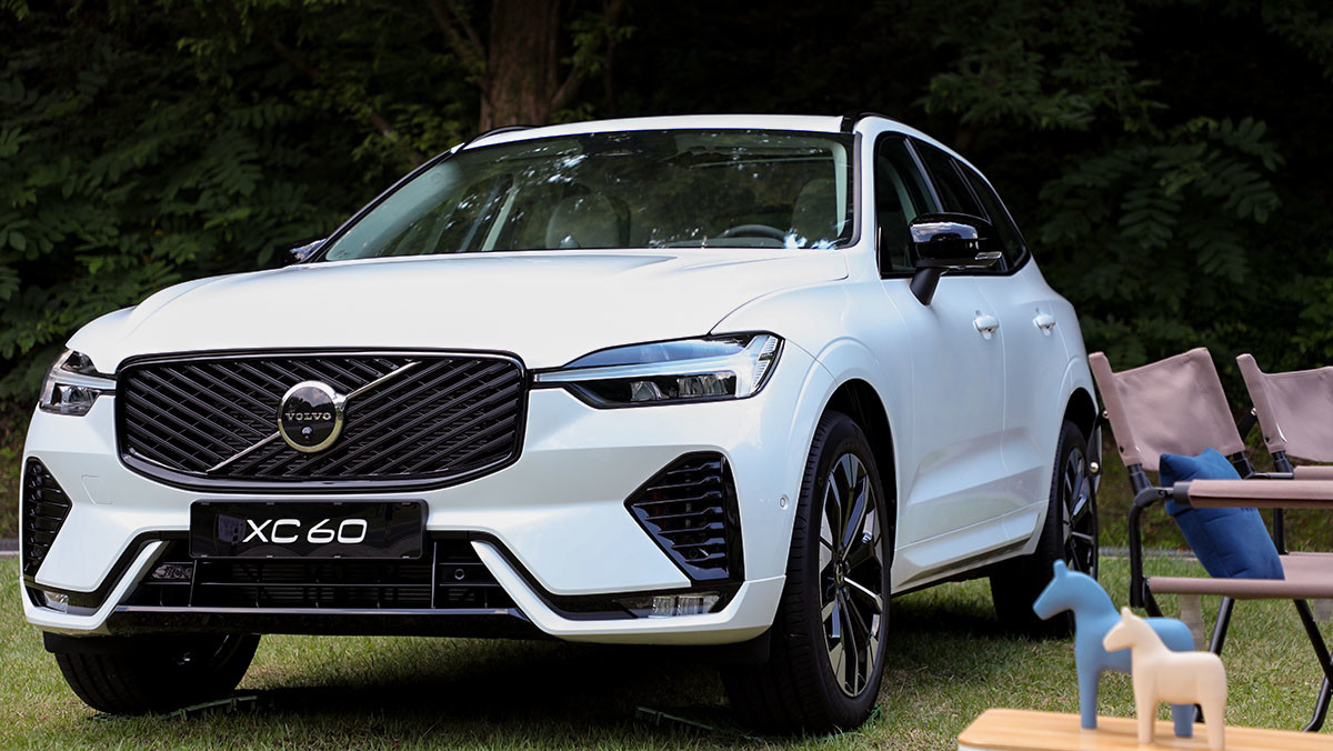 부분 변경된 XC60 B5 울트라 다크 테마. / 권혁재 PD
