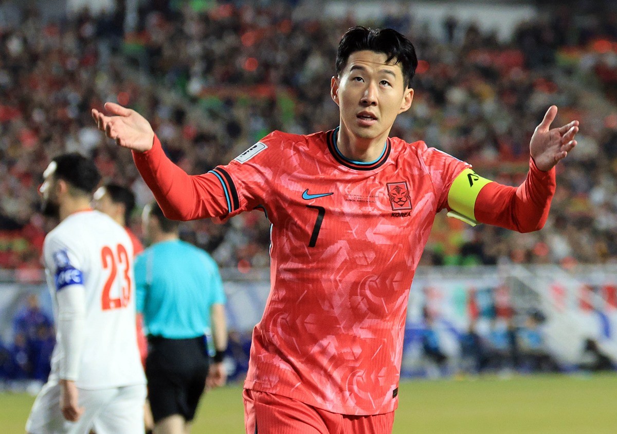 한국 축구대표팀 주장 손흥민 모습. 기사 이해를 돕기 위한 자료 사진 / 연합뉴스