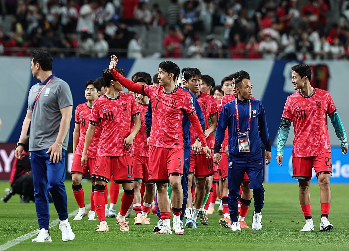 손흥민을 비롯한 대한민국 선수들 / 뉴스1