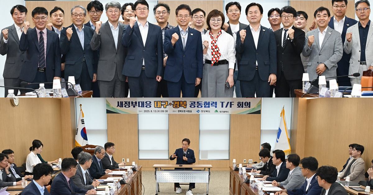 새정부 대응 ‘대구경북 공동 협력 T/F’ 회의/경북도