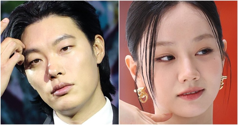 (왼쪽부터) 배우 류준열, 혜리 / 뉴스1