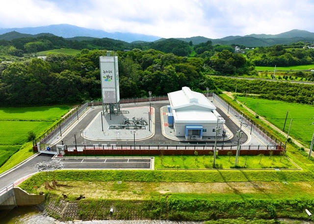 보성도시가스 공급관리소 전경