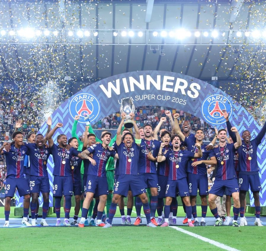 PSG UEFA 슈퍼컵 우승 / PSG 인스타그램