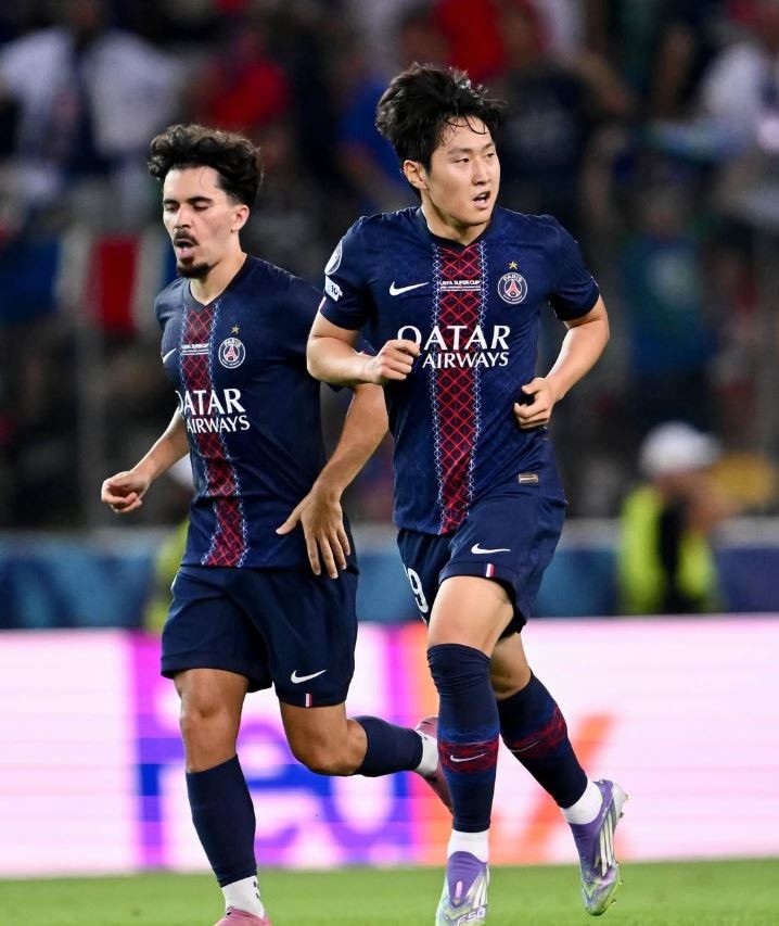 득점포 가동한 이강인 / PSG 인스타그램