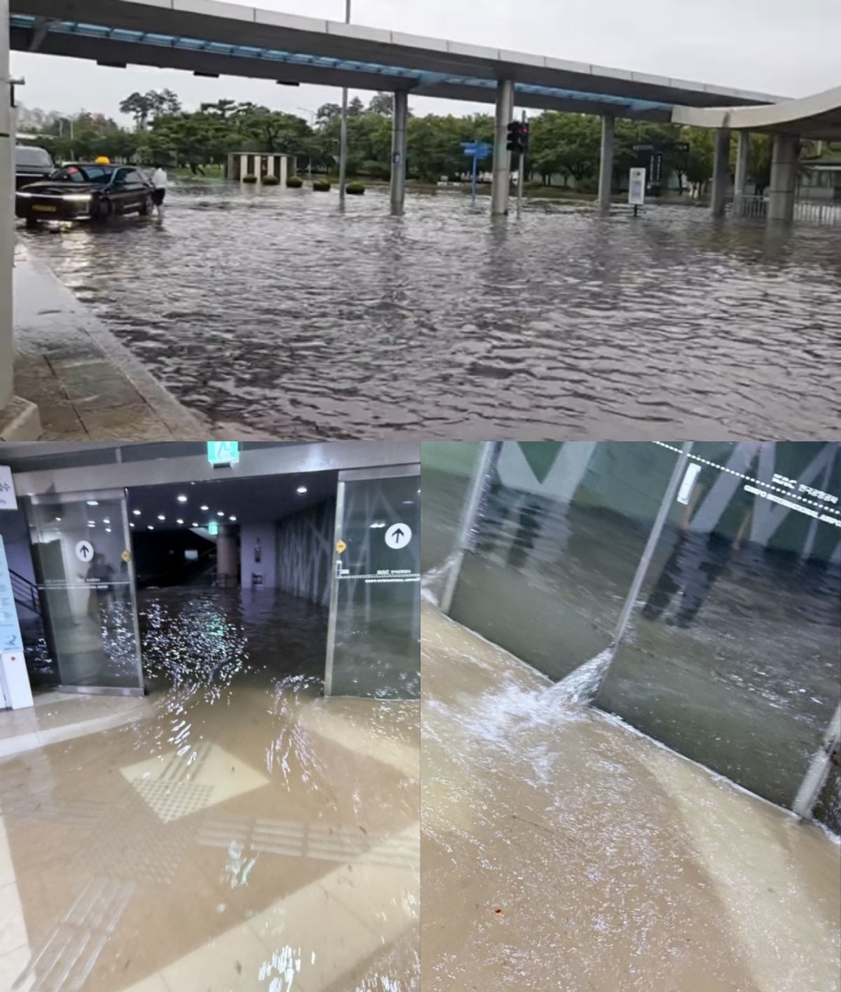 김포공항 일대 / 온라인 커뮤니티, 스레드 캡처