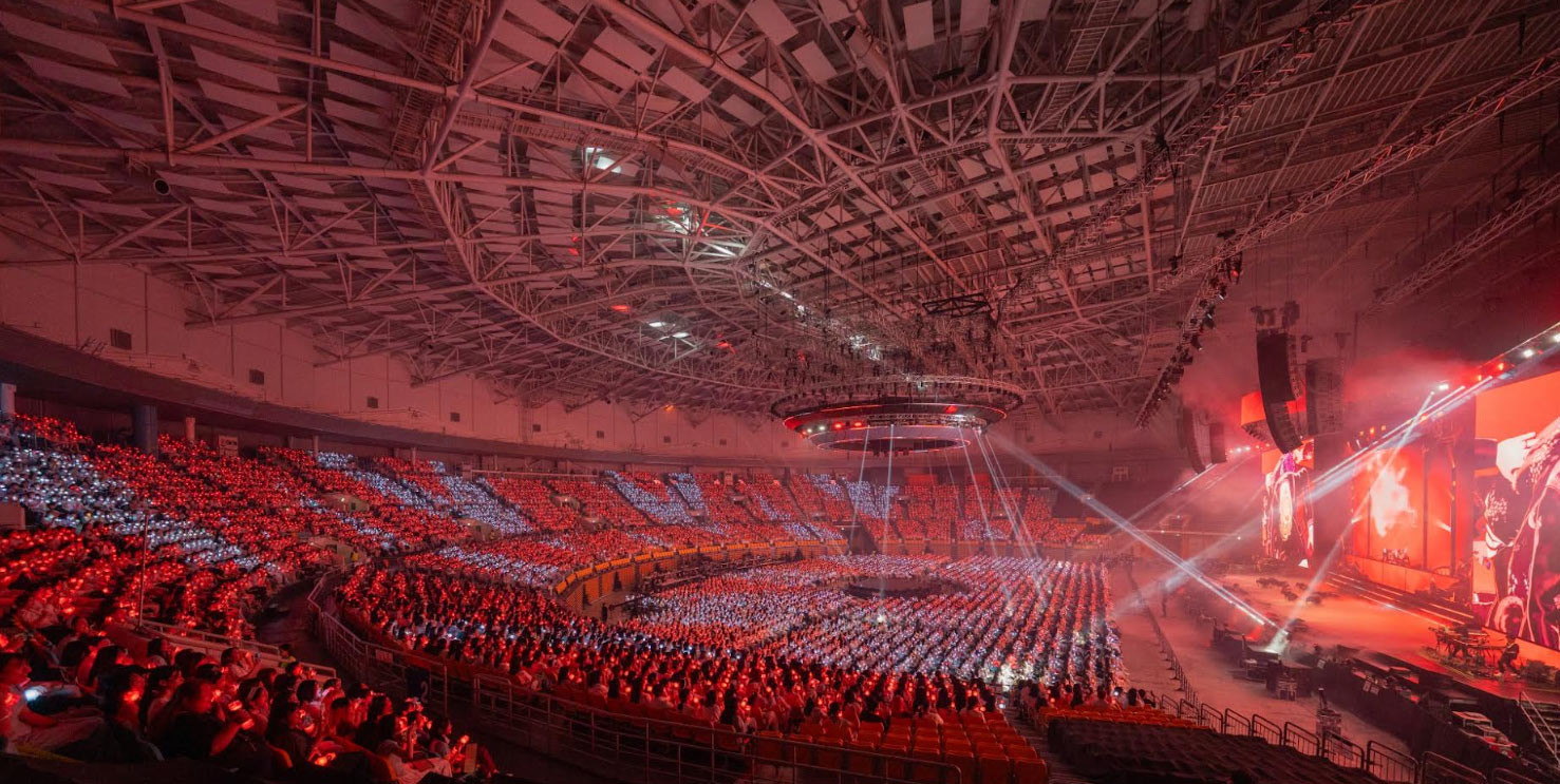 ‘2025 플레이브 아시아 투어 - 대시: 퀀텀 리프 인 서울’(2025 PLAVE Asia Tour ‘DASH: Quantum Leap in Seoul’) 현장 사진. / 블래스트 제공