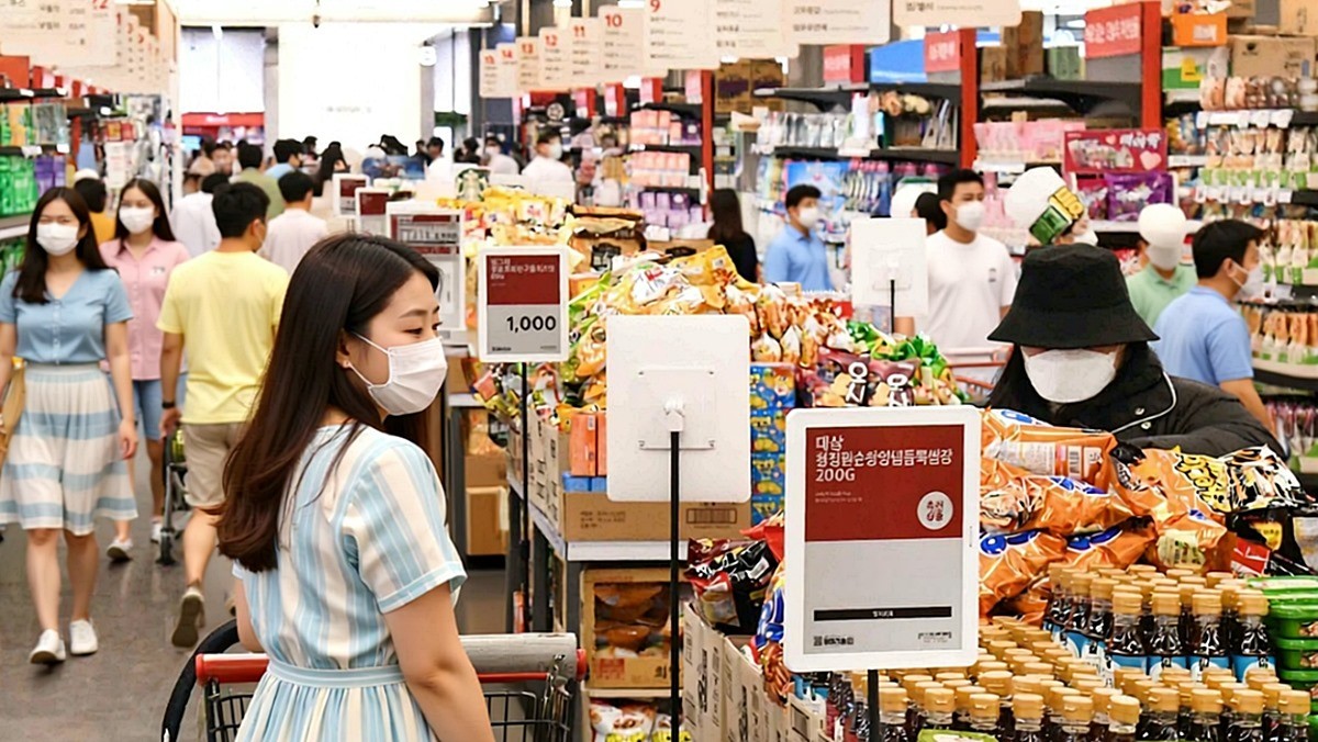 기사 이해를 돕기 위한 홈플러스 매장 전경 AI 사진