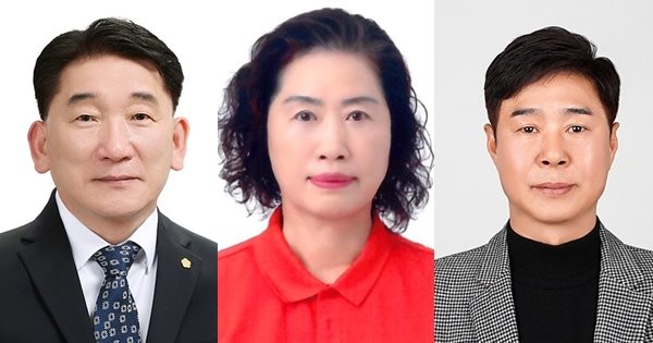 (왼쪽부터) 제35회 북구민상 수상자 지역사회개발 부문 이성장 씨, 사회봉사효행 부문 박애련 씨, 문화예술체육 부문 류성진 씨.  / 대구 북구 제공