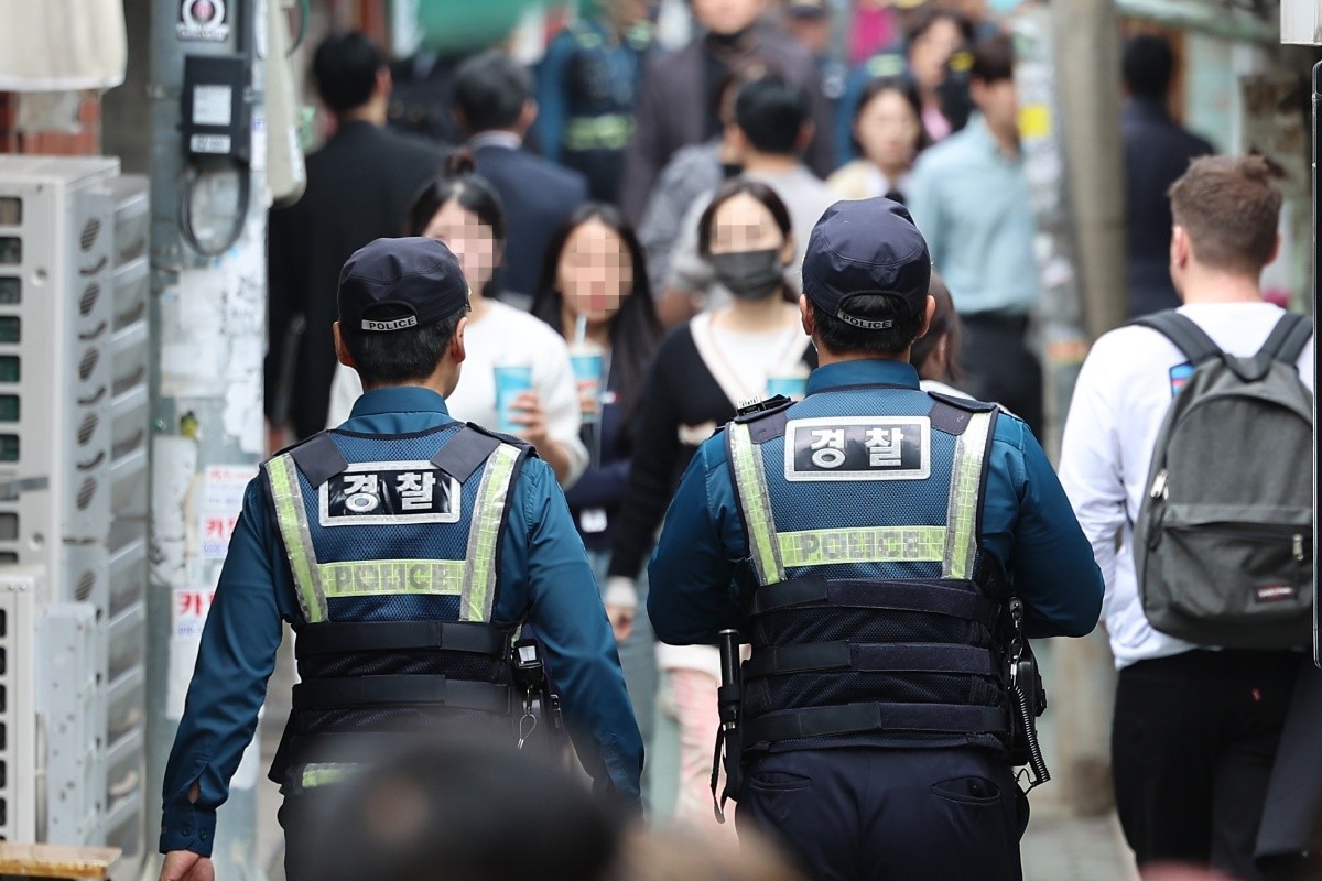 순찰하는 기동순찰대 사진 / 연합뉴스