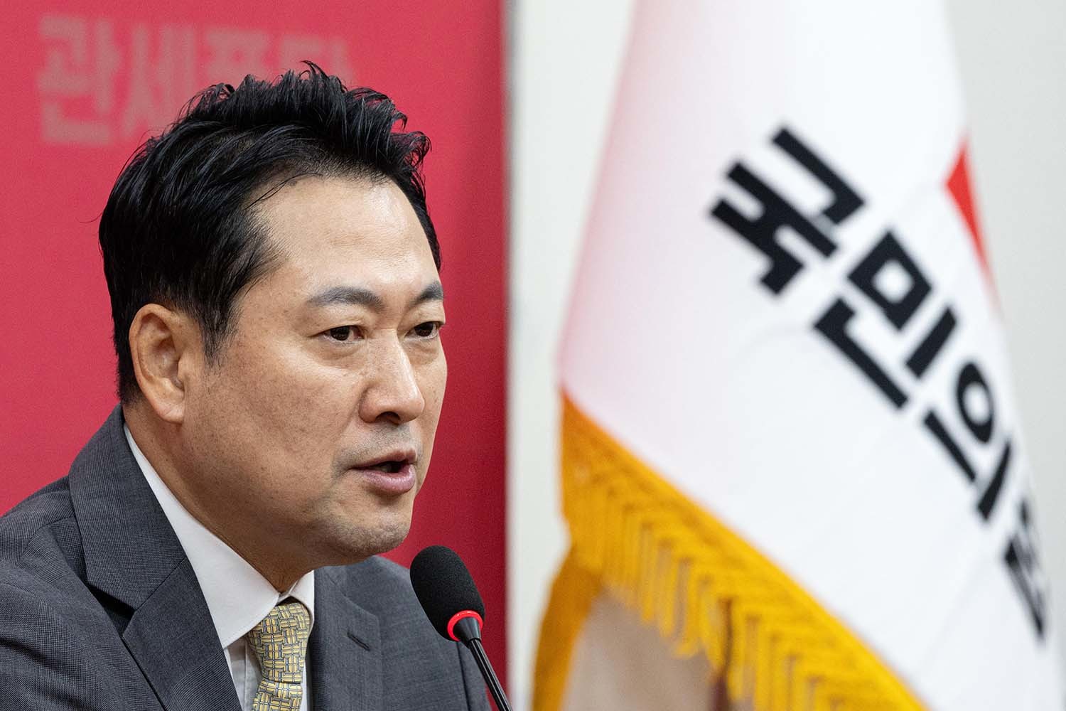장동혁 국민의힘 신임 당대표 / 뉴스1