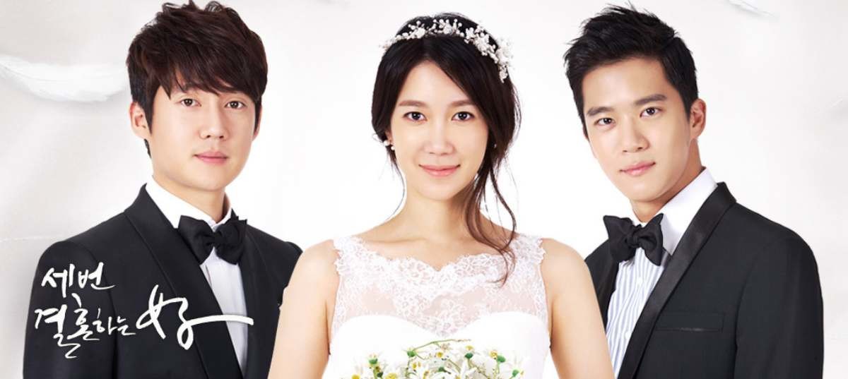 '세 번 결혼하는 여자' 주연들. (왼쪽부터)송창의, 이지아, 하석진. / SBS 제공