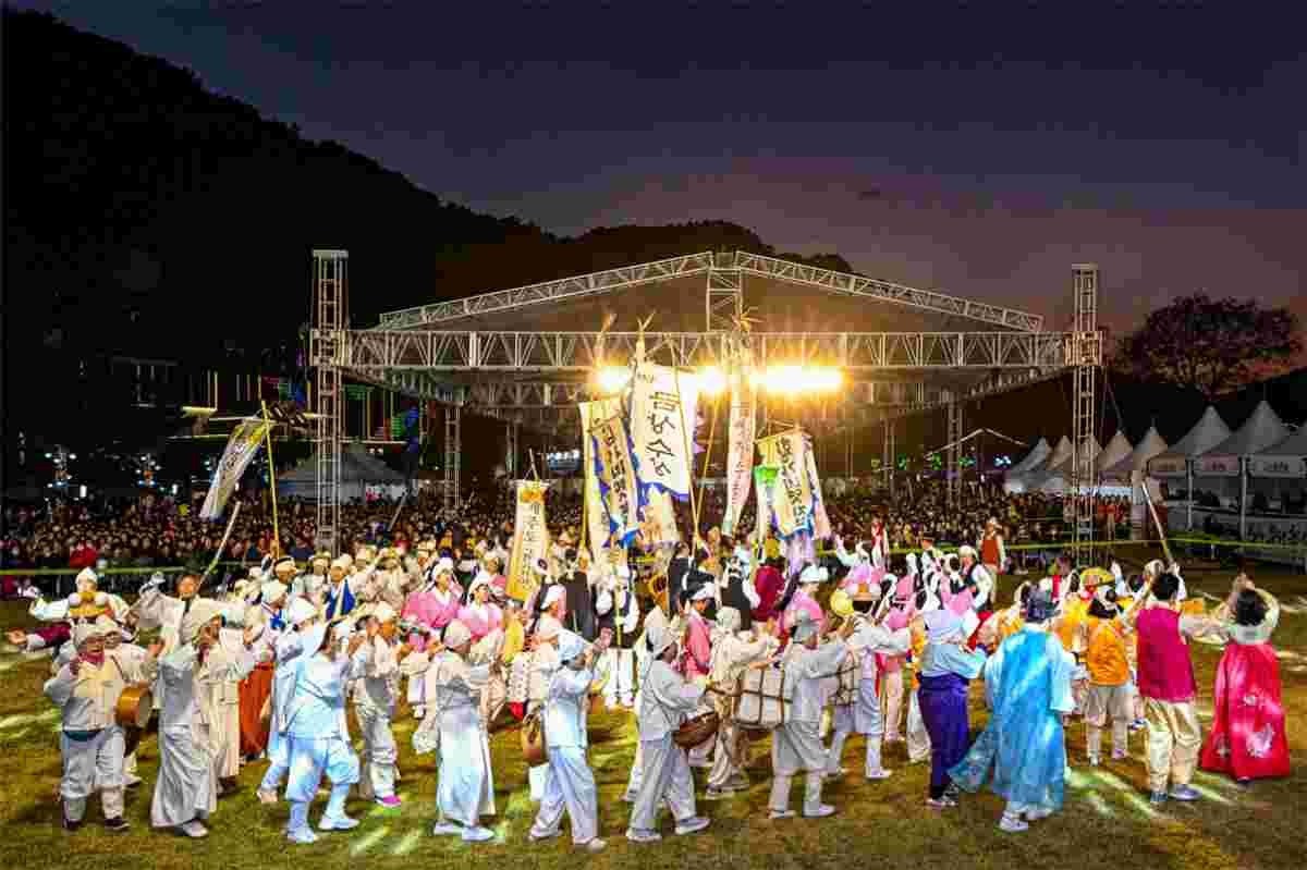 효문화뿌리축제 장면 / 대전 중구