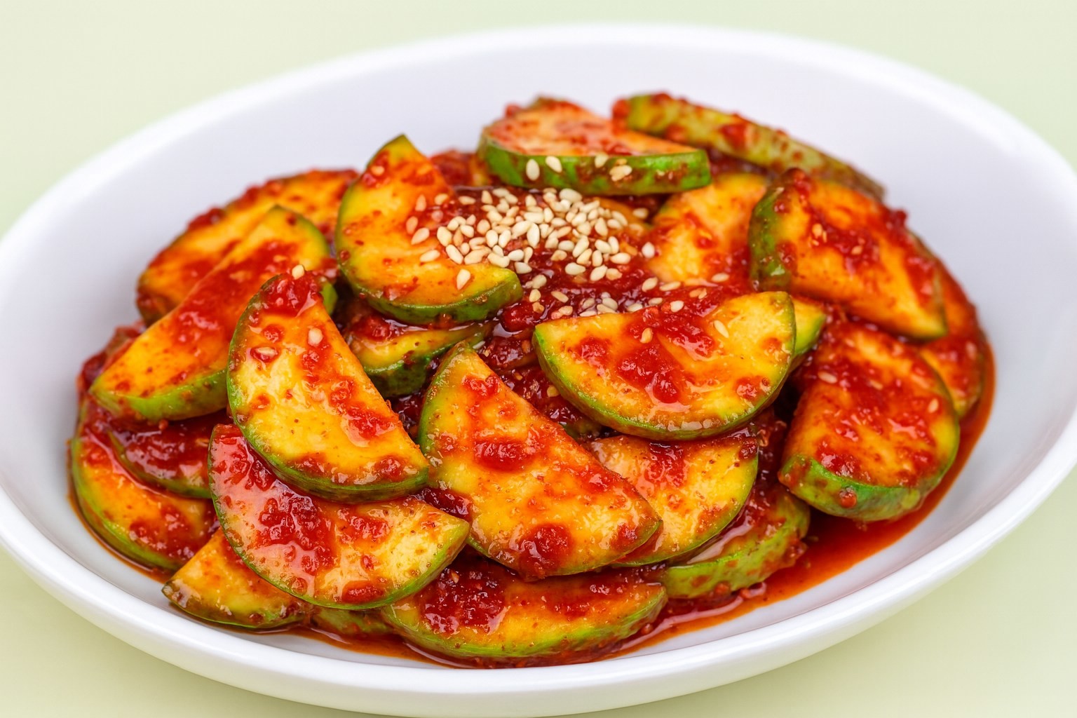 기사 내용을 바탕으로 AI가 생성한 호박무침 자료사진.