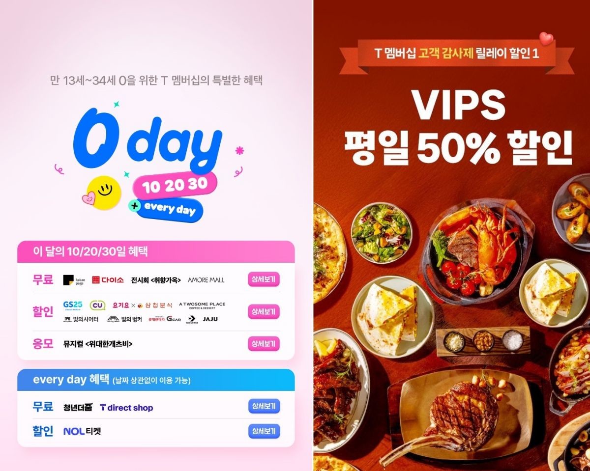 SK텔레콤 9월 0 day+9월 감사제 / SK 텔레콤