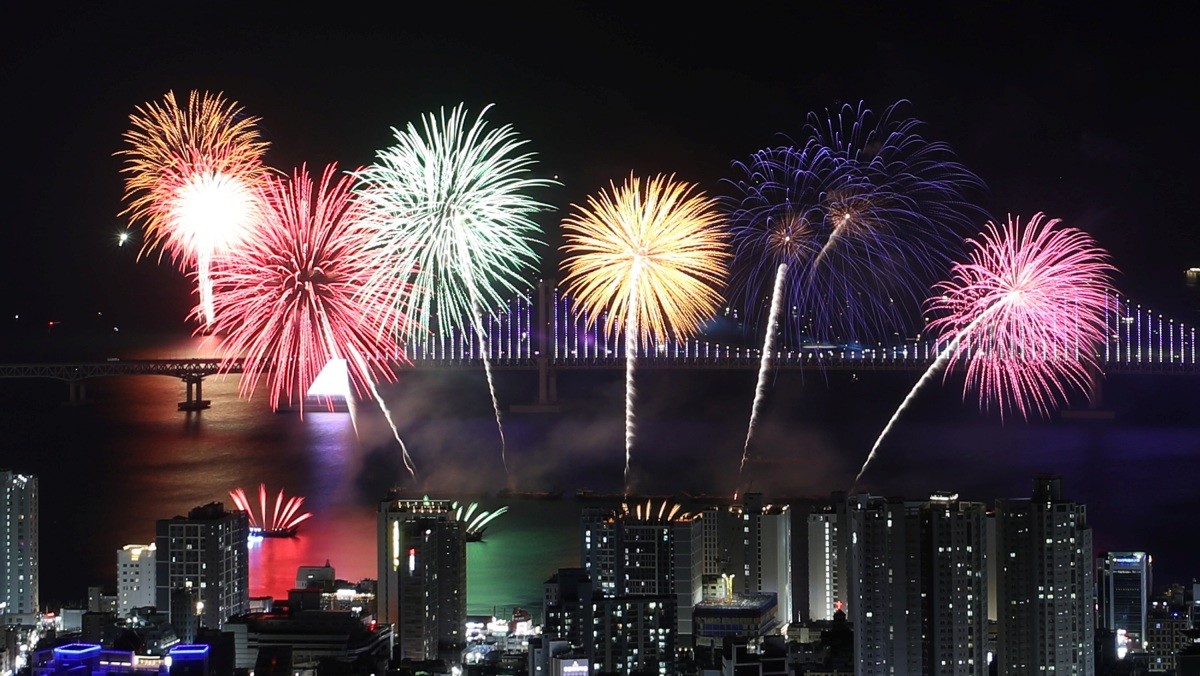 부산불꽃축제 자료사진 / 연합뉴스
