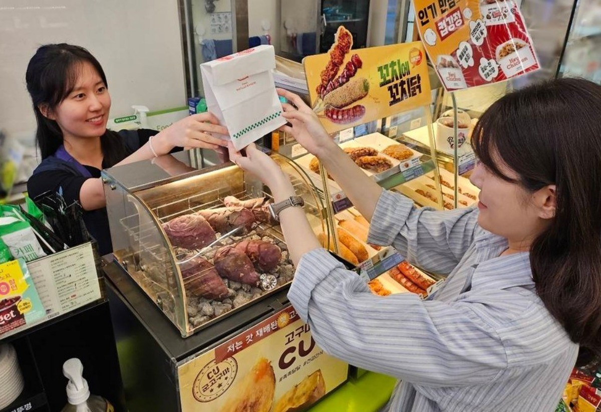 고창산 햇고구마 판매 개시 / CU 제공