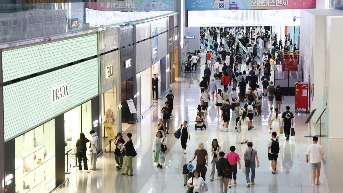 인천국제공항 2터미널 면세구역. / 연합뉴스