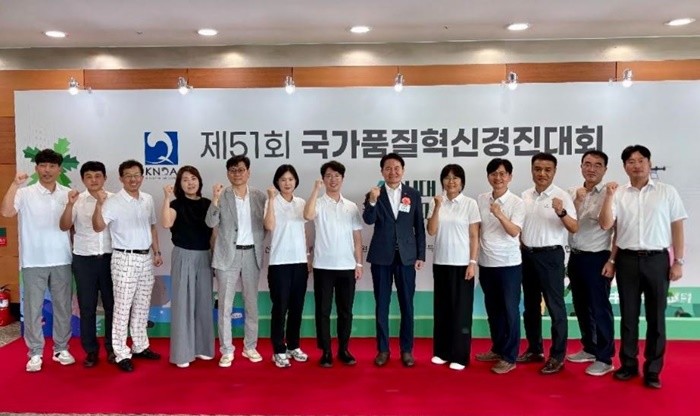 한국동서발전(사장 권명호)은 지난달 8월 25일부터 29일까지 제주국제컨벤션센터에서 열린 ‘제51회 국가품질혁신경진대회’에서 대통령상 5개를 수상했다. / 사진제공=동서발전