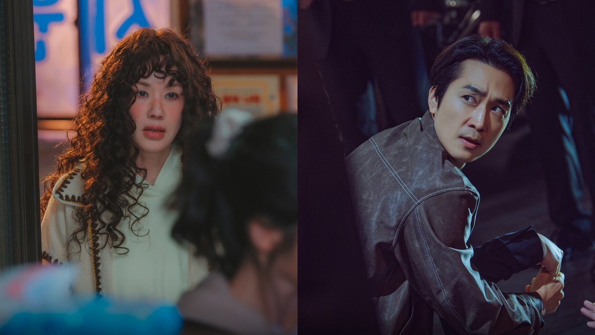 드라마 '금쪽같은 내 스타' 주연 엄정화와 송승헌 / ENA