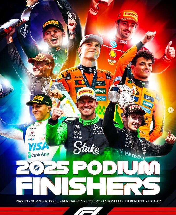 F1 팀들 중 일부 / F1 인스타그램