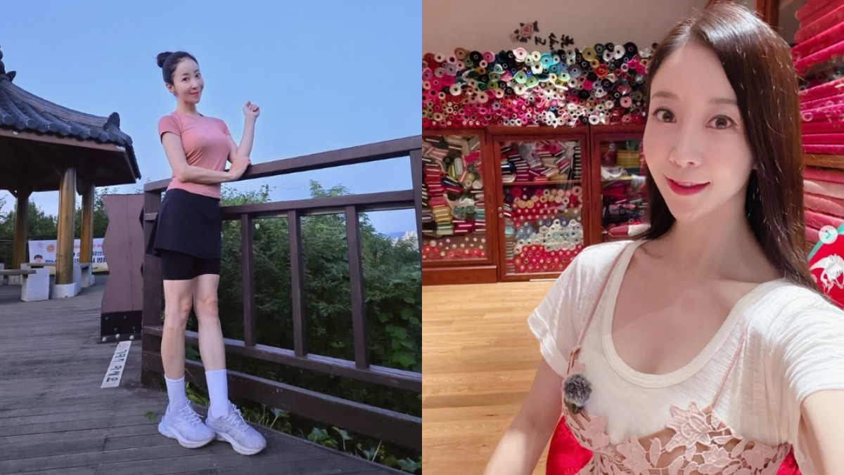 필라테스 강사로 활동 중인 원자현 / 원자현 인스타그램