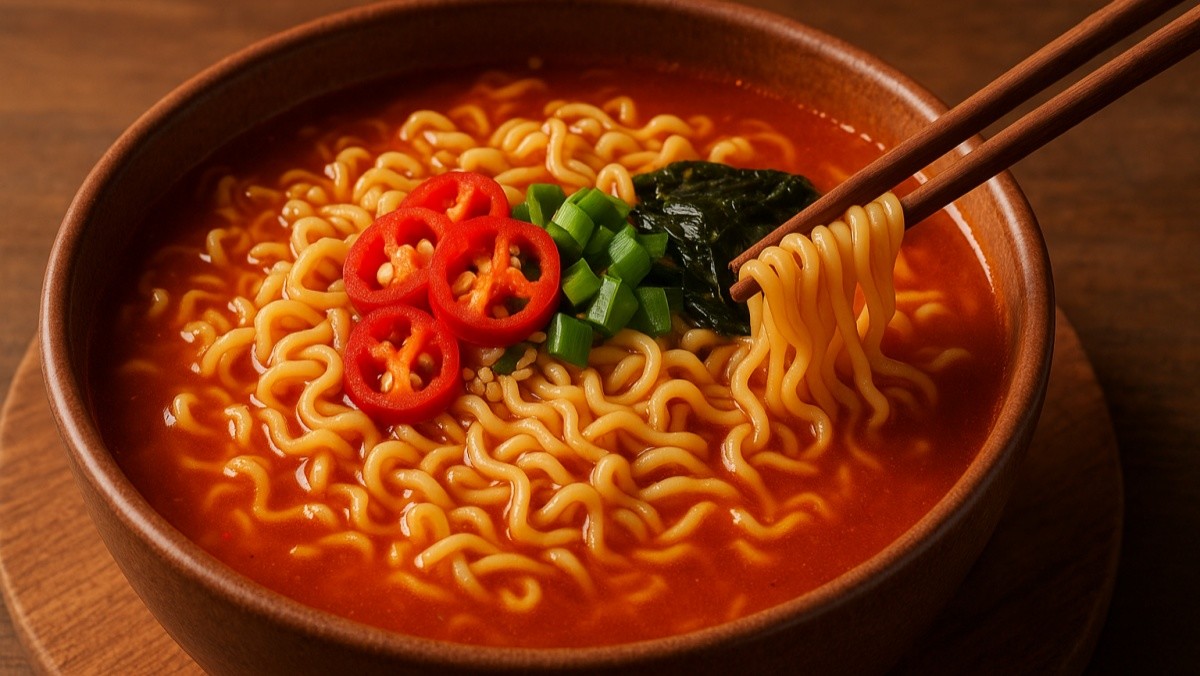 기사와 무관하게 AI로 생성한 라면 자료사진.