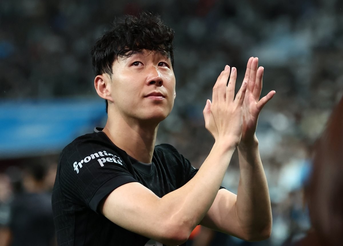 축구선수 손흥민의 모습. / 뉴스1