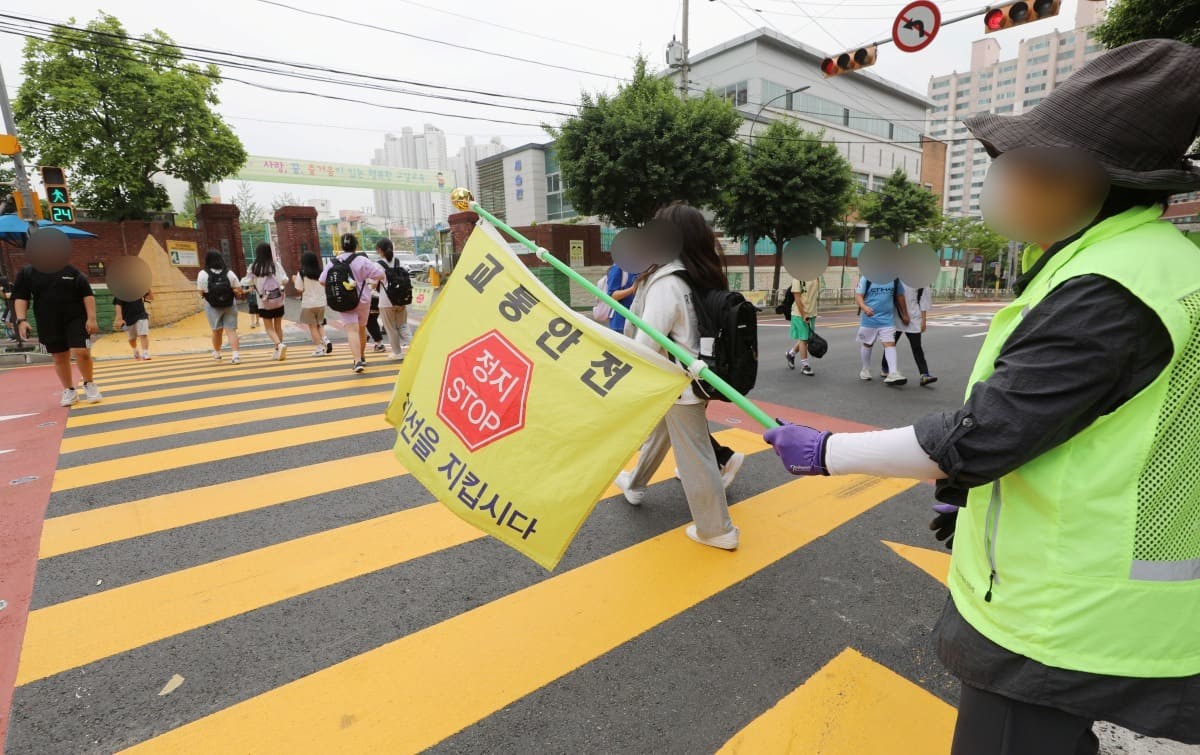 한 초등학교 앞 스쿨존 / 뉴스1