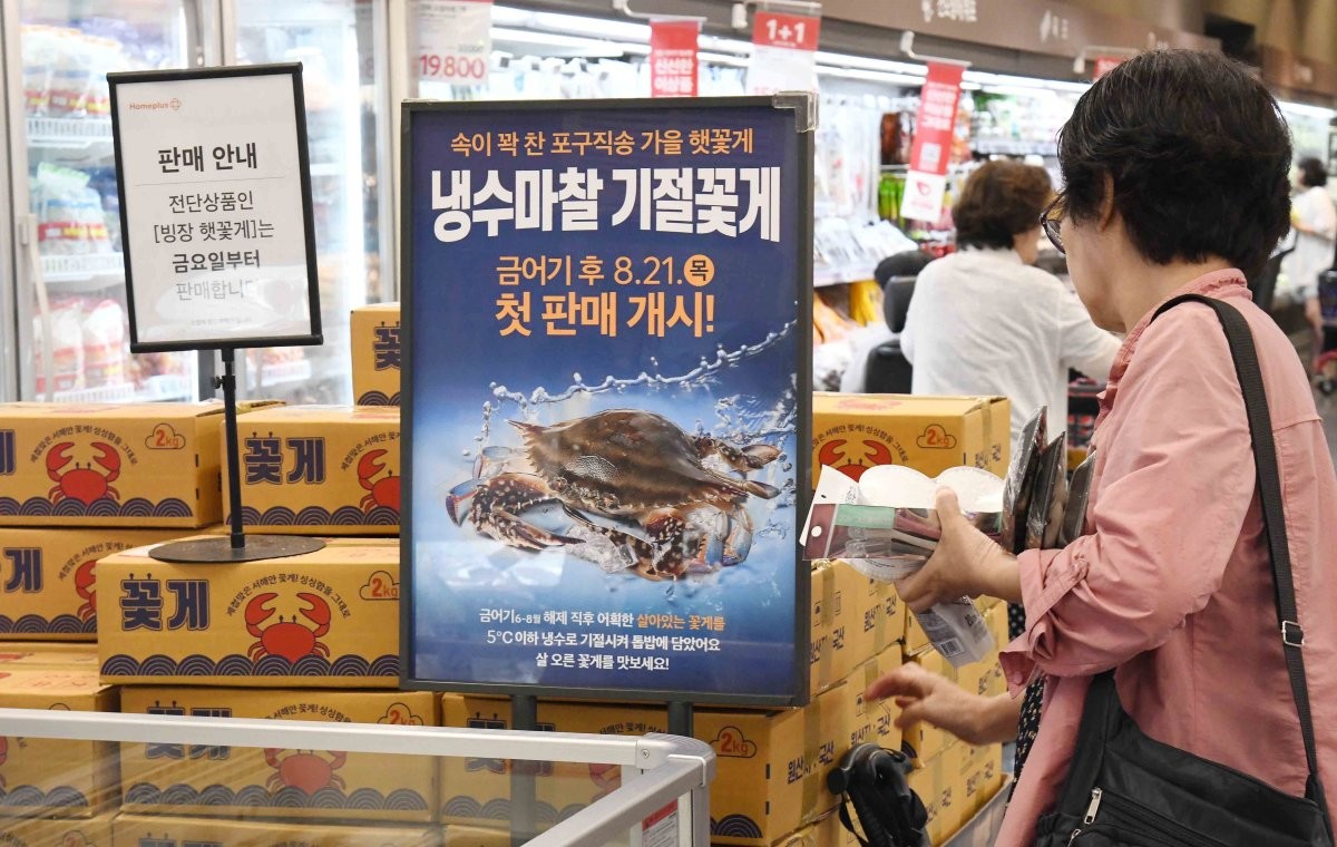 마트에서 장을 보는 시민들 / 뉴스1
