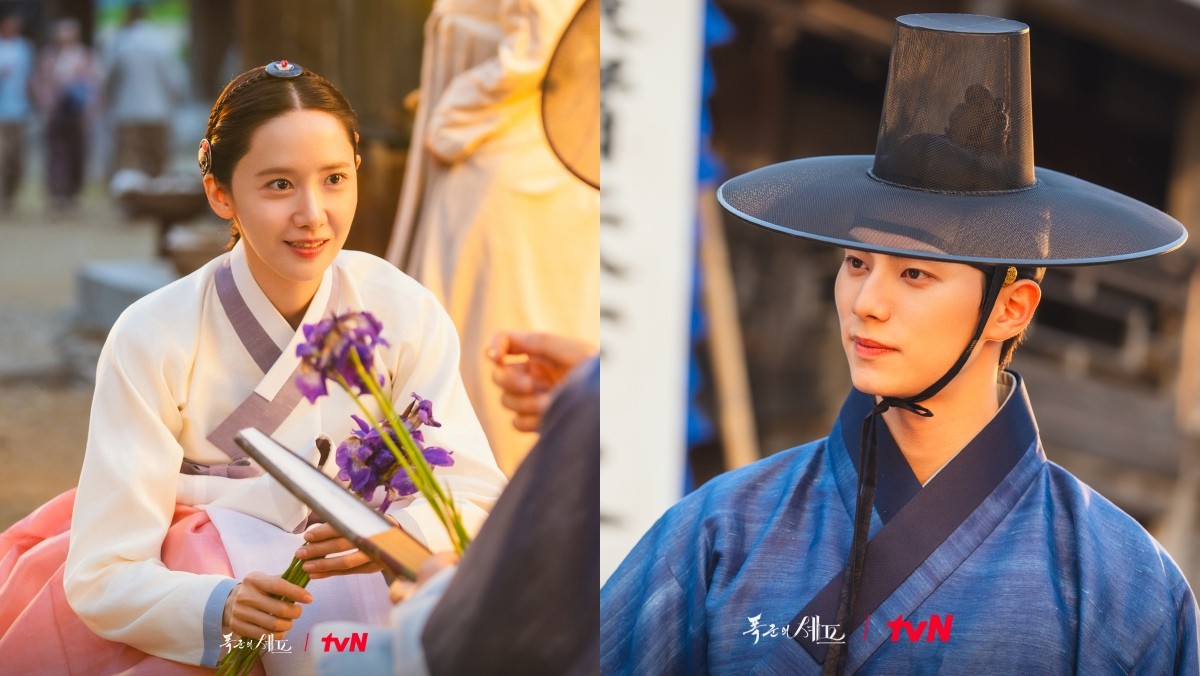 드라마 '폭군의 셰프' 주연 배우 임윤아와 이채민 / tvN
