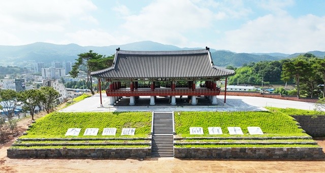 보성 열선루 전경
