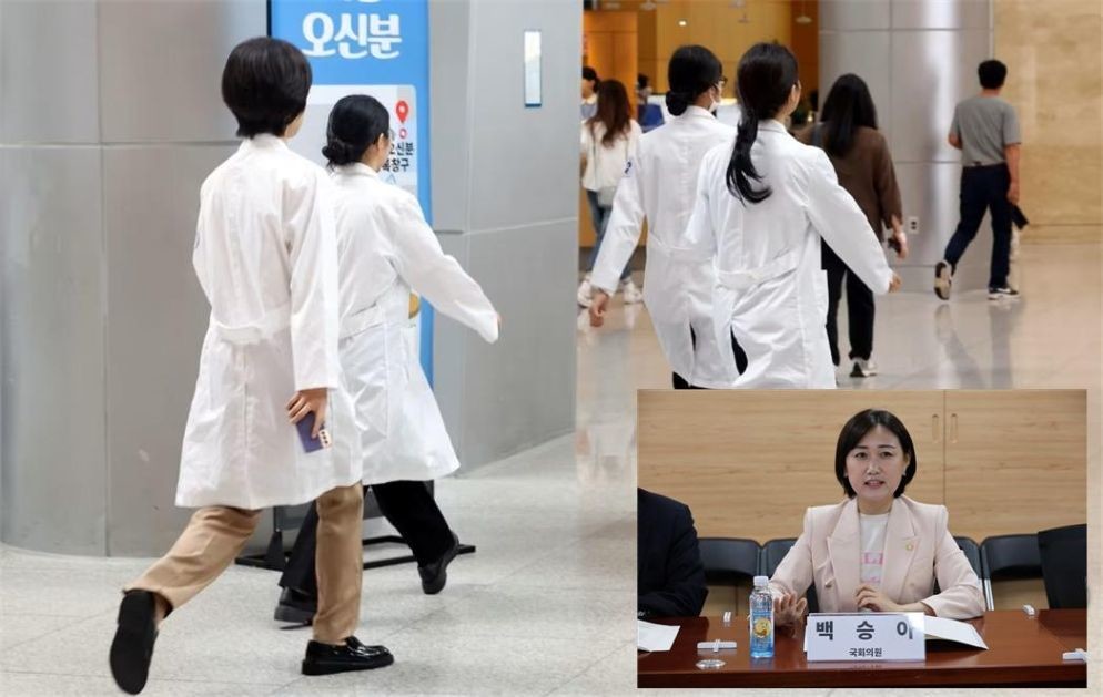 국립대병원 전공의 충원율 68%…필수과는 절반 수준 그쳐. 백승아 의원 / 뉴스1, 백승아 의원실