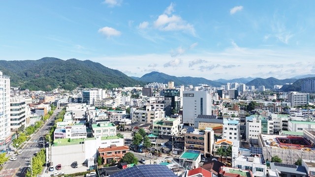 순천시 장천동 전경