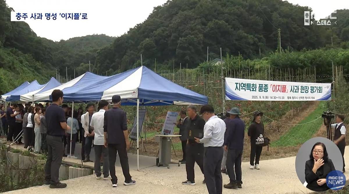 이지플 현장 평가회 / 유튜브 ' MBC충북NEWS'