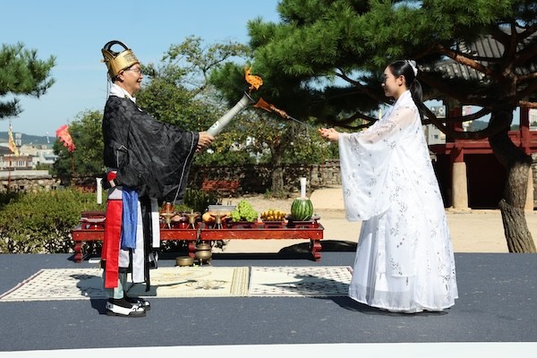 성화 채화식 / 고창군