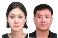 왼쪽부터 주지은, 이동일씨 / 고창군